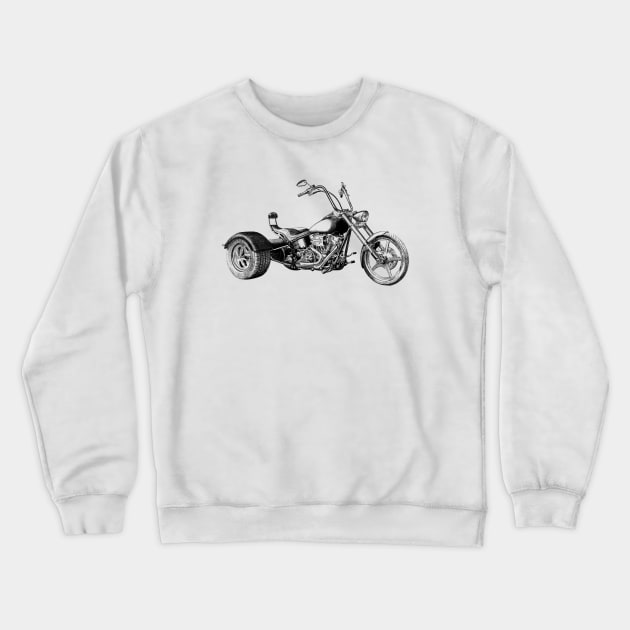 Trike Crewneck Sweatshirt by sibosssr